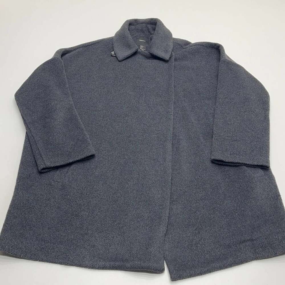 FOREVER 21 Womens Small Gray Wool Blend Coat